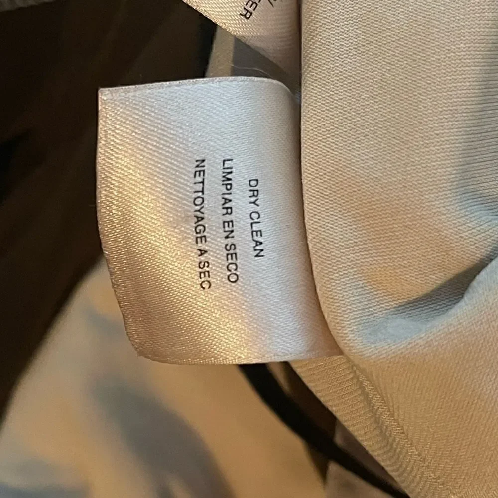 Anne Klein Tricolor Sleeveless Front & Back V-Neck Dress